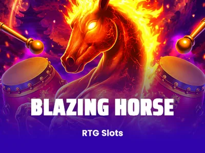 Portada de Blazing Horse