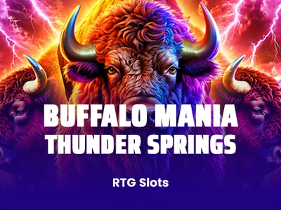Portada de Buffalo Mania: Thunder Springs
